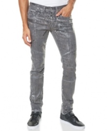 Heavy metal. The wash on these jeans from Marc Ecko Cut & Sew will keep you ahead of the curve. Heavy metal. The wash on these jeans from Marc Ecko Cut & Sew will keep you ahead of the curve.