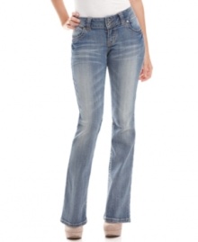 Grane's Selma jeans have a straight fit that flaunt your curves ... the bootcut leg pairs well with boots or platform heels. Grane's Selma jeans have a straight fit that flaunt your curves ... the bootcut leg pairs well with boots or platform heels.