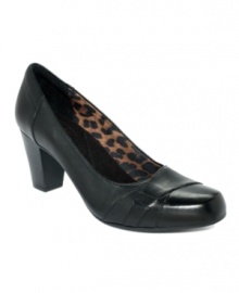 A comfort shoe that needs to be in every businesswoman's closet. The Sapphire Isis pumps by Clarks are supportive & stylish - perfect for long days at the office. A comfort shoe that needs to be in every businesswoman's closet. The Sapphire Isis pumps by Clarks are supportive & stylish - perfect for long days at the office.