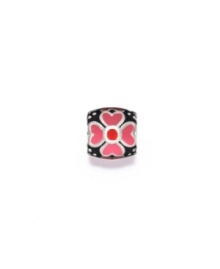 Fill you bracelet or necklace with your favorite things. This flower charm is crafted in sterling silver and enamel. Donatella is a playful collection of charm bracelets and necklaces that can be personalized to suit your style! Available exclusively at Macy's. Fill you bracelet or necklace with your favorite things. This flower charm is crafted in sterling silver and enamel. Donatella is a playful collection of charm bracelets and necklaces that can be personalized to suit your style! Available exclusively at Macy's.