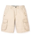 7 For All Mankind Boys' Cargo Pocket Twill Shorts - Sizes 4-7