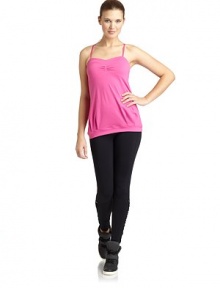 THE LOOKSweetheart necklineAdjustable strapsRuched bustBuilt-in self braPleated banded hemCross-back strapsTHE FITAbout 24 from shoulder to hemTHE MATERIALNylon/spandexCARE & ORIGINMachine washImportedModel shown is 5'9 (175cm) wearing US size Small. THE LOOKSweetheart necklineAdjustable strapsRuched bustBuilt-in self braPleated banded hemCross-back strapsTHE FITAbout 24 from shoulder to hemTHE MATERIALNylon/spandexCARE & ORIGINMachine washImportedModel shown is 5'9 (175cm) wearing US size Small.