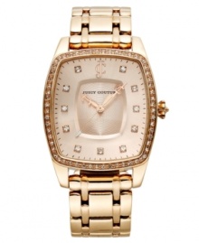 A touch of ladylike color creates a stunning watch from Juicy Couture's Beau collection. A touch of ladylike color creates a stunning watch from Juicy Couture's Beau collection.