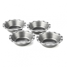 Bake mouth-watering miniature pies with this durable assortment of pans by Calphalon. Expertly constructed to the standards of culinary professionals, each pan features two interlocking layers of high-performance nonstick for beautiful results and easy serving. Bake mouth-watering miniature pies with this durable assortment of pans by Calphalon. Expertly constructed to the standards of culinary professionals, each pan features two interlocking layers of high-performance nonstick for beautiful results and easy serving.