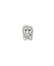 This witty little kitty will have you purring, in sterling silver. Donatella is a playful collection of charm bracelets and necklaces that can be personalized to suit your style! Available exclusively at Macy's. This witty little kitty will have you purring, in sterling silver. Donatella is a playful collection of charm bracelets and necklaces that can be personalized to suit your style! Available exclusively at Macy's.