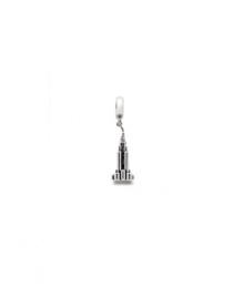 If you've got a New York state of mind, this charm is perfect for you. Crafted in sterling silver, bead features a dangling Empire State Building. Donatella is a playful collection of charm bracelets and necklaces that can be personalized to suit your style! Available exclusively at Macy's. If you've got a New York state of mind, this charm is perfect for you. Crafted in sterling silver, bead features a dangling Empire State Building. Donatella is a playful collection of charm bracelets and necklaces that can be personalized to suit your style! Available exclusively at Macy's.