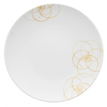 Add a contemporary flair to any table with pieces from Villeroy & Boch Bloom Sun dinnerware collection. Interesting organic shapes designed to compliment the Flow collection. Bloom Sun features a stylized floral motif set against a white background. Add a contemporary flair to any table with pieces from Villeroy & Boch Bloom Sun dinnerware collection. Interesting organic shapes designed to compliment the Flow collection. Bloom Sun features a stylized floral motif set against a white background.