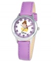 A real beauty for your little beasts. Help your kids stay on time with this fun Time Teacher watch from Disney. Featuring Belle from Beauty and the Beast, the hour and minute hands are clearly labeled for easy reading.