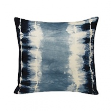 A tie-dye print decorates this fun pillow. Fashioned from a fine silk, it makes a beautiful addition to any home. A tie-dye print decorates this fun pillow. Fashioned from a fine silk, it makes a beautiful addition to any home.