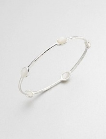From the Rock Candy® Collection. Five faceted mother-of-pearl stations set on a hammered sterling silver bangle. Mother-of pearlSterling silverDiameter, about 2.5Slip-on styleImported From the Rock Candy® Collection. Five faceted mother-of-pearl stations set on a hammered sterling silver bangle. Mother-of pearlSterling silverDiameter, about 2.5Slip-on styleImported