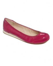 The sophisticated alternative to sneakers you've been craving. The MK City flats by MICHAEL Michael Kors combine classic ballet flats, signature style and a cushioned walking sole. The sophisticated alternative to sneakers you've been craving. The MK City flats by MICHAEL Michael Kors combine classic ballet flats, signature style and a cushioned walking sole.
