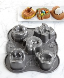 Sure to create a zoo in your kitchen! A delicious treat for your hungry little ones, each cake brings out your wild side and features a funny animal face with an open mouth just begging for a big scoop of ice cream. 10-year warranty. Sure to create a zoo in your kitchen! A delicious treat for your hungry little ones, each cake brings out your wild side and features a funny animal face with an open mouth just begging for a big scoop of ice cream. 10-year warranty.