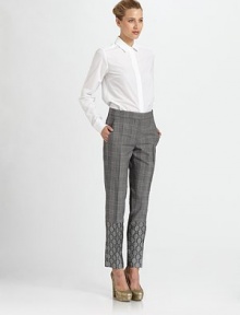 This utterly versatile menswear-inspired style is tailored from crisp cotton poplin.Point collarConcealed button frontLong sleeves with button cuffsAbout 24 from shoulder to hemCottonDry cleanMade in Italy of imported fabricModel shown is 5'9½ (176cm) wearing US size 4. This utterly versatile menswear-inspired style is tailored from crisp cotton poplin.Point collarConcealed button frontLong sleeves with button cuffsAbout 24 from shoulder to hemCottonDry cleanMade in Italy of imported fabricModel shown is 5'9½ (176cm) wearing US size 4.