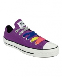 A combo of bright laces makes the Converse Fun Lace sneakers truly life up to their name. Take them for a spin when you need a little color in your day. A combo of bright laces makes the Converse Fun Lace sneakers truly life up to their name. Take them for a spin when you need a little color in your day.