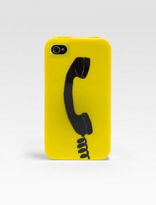Protect new technology with this durable case featuring a retro telephone receiver for a vintage-inflected look. Plastic2½W X 4½H X ½DImportedPlease note: iPhone® not included. Protect new technology with this durable case featuring a retro telephone receiver for a vintage-inflected look. Plastic2½W X 4½H X ½DImportedPlease note: iPhone® not included.