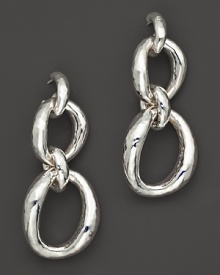 Twisted loops of sterling silver create dramatic movement and shine. By Ippolita. Twisted loops of sterling silver create dramatic movement and shine. By Ippolita.