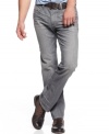 A style silver lining. These gray jeans from INC International Concepts are a break from the you denim doldrums and update your style.