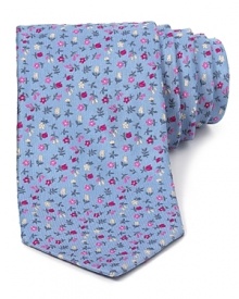 Paul Smith's inimitable style strikes again in this exceptional classic-width tie, featuring a handsome floral print that's easy to pair with a variety of shirting. Paul Smith's inimitable style strikes again in this exceptional classic-width tie, featuring a handsome floral print that's easy to pair with a variety of shirting.