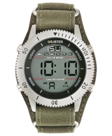 Unlisted creates cool, casual fashion with this masculine cuff watch. Unlisted creates cool, casual fashion with this masculine cuff watch.