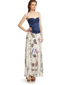 THE LOOKThin spaghetti strapsTonal seams on bust with underwire supportBack zip with hook-and-eye closureTHE FITAbout 22 from shoulder to hemTHE MATERIAL94% silk/6% elastaneSecond fabric: 92% silk/8% elastaneCARE & ORIGINDry cleanMade in ItalyModel shown is 5'9½ (176cm) wearing US size 4. THE LOOKThin spaghetti strapsTonal seams on bust with underwire supportBack zip with hook-and-eye closureTHE FITAbout 22 from shoulder to hemTHE MATERIAL94% silk/6% elastaneSecond fabric: 92% silk/8% elastaneCARE & ORIGINDry cleanMade in ItalyModel shown is 5'9½ (176cm) wearing US size 4.