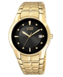 Take your style to the next level with this handsome watch by Citizen. Take your style to the next level with this handsome watch by Citizen.