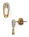 A little bit punk, a little bit pretty, this pair of Juicy Couture stud earrings gives every look a revel yell.