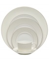 A glistening mosaic covers the Opalene place settings in colors that evoke a precious opal gem. These soft, creamy hues and bands of lustrous platinum infuse Royal Doulton's bone china collection with modern and decidedly feminine grace.