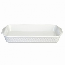 Traditional basket weave pattern made from white French Limoges porcelain. Traditional basket weave pattern made from white French Limoges porcelain.
