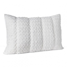 Bands of gathered cotton and accent stitching add texture to this sham from DKNY. Bands of gathered cotton and accent stitching add texture to this sham from DKNY.