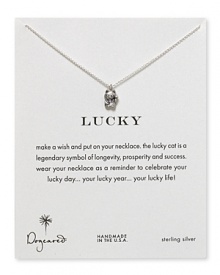 Talk about charm: Make a wish and slip on this sterling silver token from Dogeared, a precious reminder of your hopes for the year ahead. Talk about charm: Make a wish and slip on this sterling silver token from Dogeared, a precious reminder of your hopes for the year ahead.