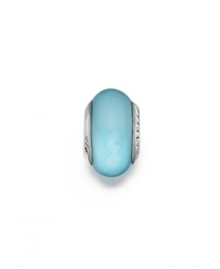 A beautiful bead in blissful blue Murano glass, finished with logo-stamped sterling silver. Donatella is a playful collection of charm bracelets and necklaces that can be personalized to suit your style! Available exclusively at Macy's. A beautiful bead in blissful blue Murano glass, finished with logo-stamped sterling silver. Donatella is a playful collection of charm bracelets and necklaces that can be personalized to suit your style! Available exclusively at Macy's.