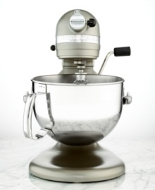 More capacity, more power, more style to satisfy your culinary needs. The KitchenAid Architect bowl-lift stand mixer is the cornerstone of any kitchen, with a new, sleek look and 10 speeds of professional mixing power that turn your countertop into a commercial-style workspace. One-year warranty, Model KP26M1XACS. More capacity, more power, more style to satisfy your culinary needs. The KitchenAid Architect bowl-lift stand mixer is the cornerstone of any kitchen, with a new, sleek look and 10 speeds of professional mixing power that turn your countertop into a commercial-style workspace. One-year warranty, Model KP26M1XACS.