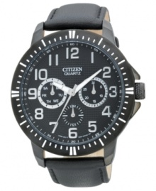 A watch large in style and size: the Quartz collection by Citizen. A watch large in style and size: the Quartz collection by Citizen.