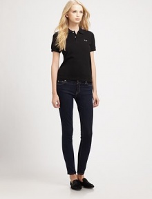 EXCLUSIVELY AT SAKS. The classic polo shirt in a soft, tee-style cotton knit. Logo heart emblemTwo-button placketCottonHand washImported EXCLUSIVELY AT SAKS. The classic polo shirt in a soft, tee-style cotton knit. Logo heart emblemTwo-button placketCottonHand washImported