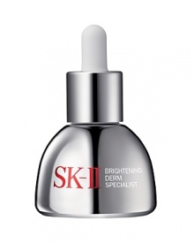 This revitalizing gel emulsion enhanced with a Vitamin C derivative and Pitera hydrates and evens skin tone. SK-II Brightening Derm Specialist moisturizes to promote a clear and translucent glow revealing brighter, more translucent skin. This revitalizing gel emulsion enhanced with a Vitamin C derivative and Pitera hydrates and evens skin tone. SK-II Brightening Derm Specialist moisturizes to promote a clear and translucent glow revealing brighter, more translucent skin.