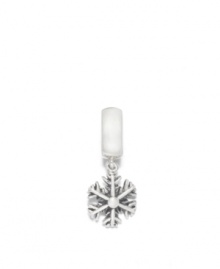 Capture the beauty of softly falling snow with this classic snowflake charm, in sterling silver. Donatella is a playful collection of charm bracelets and necklaces that can be personalized to suit your style! Available exclusively at Macy's. Capture the beauty of softly falling snow with this classic snowflake charm, in sterling silver. Donatella is a playful collection of charm bracelets and necklaces that can be personalized to suit your style! Available exclusively at Macy's.