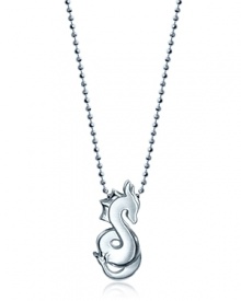 Alex Woo makes it simple to make a statement with this charming sterling silver necklace, finished with a delicate dragon pendant. Alex Woo makes it simple to make a statement with this charming sterling silver necklace, finished with a delicate dragon pendant.