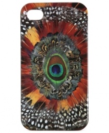 Walk and talk proud with this peacock-printed case for your iPhone as striking colors take flight on this accessory. Approximate length: 2-1/2 inches. Approximate height: 4-3/4 inches. Approximate width: 1/2 inch. Walk and talk proud with this peacock-printed case for your iPhone as striking colors take flight on this accessory. Approximate length: 2-1/2 inches. Approximate height: 4-3/4 inches. Approximate width: 1/2 inch.