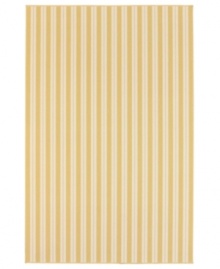 Featuring a classic Cabana-stripe motif, the Cabo del Sol area rug is designed in bright, festive colors that fit everyday living spaces or vacation homes by the beach. Woven from wool, the rug offers a soft surface feel that you'll love for years to come. Featuring a classic Cabana-stripe motif, the Cabo del Sol area rug is designed in bright, festive colors that fit everyday living spaces or vacation homes by the beach. Woven from wool, the rug offers a soft surface feel that you'll love for years to come.