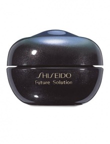 The ultimate age-defying luxury cream. A perfect blend of ingredients in a new Marine Capsule Emulsion that keeps your skin hydrated for hours without a hint of stickiness. Chai hu extract and Hydro-Infusion Complex work on every aspect of the skin to intensively improve all visible signs of aging including wrinkles, fine lines, sagging and lack of resilience. Made in Japan. 1.8 oz. 