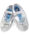 She'll feel as elegant as a princess in these sweet Cinderella ballet shoes from Disney.
