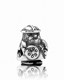 A courageous Viking is depicted in detail in sterling silver. Charm by PANDORA. A courageous Viking is depicted in detail in sterling silver. Charm by PANDORA.