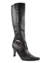 Your fashion vision is clear. Pull it all together with the ultra-sexy Focus boots from CL by Laundry. Their calf-hugging shaft and confident pointed-toe are a bold move. Your fashion vision is clear. Pull it all together with the ultra-sexy Focus boots from CL by Laundry. Their calf-hugging shaft and confident pointed-toe are a bold move.