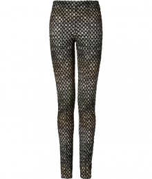 Inject an ultra contemporary edge into your new season knitwear collection with Missonis textural knit trousers, detailed in soft shades of tonal grey for chic results tailored to day and evening alike - Hidden side zip, front and back seams, mid rise - Slim straight leg, form-fitting - Pair with monochrome tops and statement ankle boots Inject an ultra contemporary edge into your new season knitwear collection with Missonis textural knit trousers, detailed in soft shades of tonal grey for chic results tailored to day and evening alike - Hidden side zip, front and back seams, mid rise - Slim straight leg, form-fitting - Pair with monochrome tops and statement ankle boots