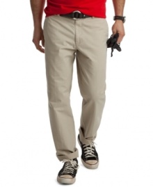 Your all-week all-star. With a straight leg and classic cut, these Izod pants will be your new favorite pair. Your all-week all-star. With a straight leg and classic cut, these Izod pants will be your new favorite pair.