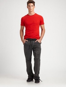 A classic short-sleeved pocket crewneck tee is knit from lightweight cotton jersey for an ultra-breathable feel.CrewneckChest patch pocketCottonMachine washImported A classic short-sleeved pocket crewneck tee is knit from lightweight cotton jersey for an ultra-breathable feel.CrewneckChest patch pocketCottonMachine washImported