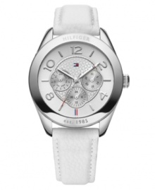 Freshen up your summer style with this shining watch from Tommy Hilfiger. Freshen up your summer style with this shining watch from Tommy Hilfiger.