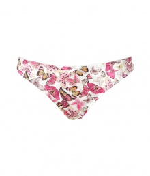 Turn up the heat with this ultra-sexy thong from D&G Dolce & Gabbana - Classic thong cut with all-over butterfly print - These panties are perfect under any outfit or paired with a matching bra for stylish lounging Turn up the heat with this ultra-sexy thong from D&G Dolce & Gabbana - Classic thong cut with all-over butterfly print - These panties are perfect under any outfit or paired with a matching bra for stylish lounging