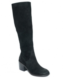 Tall and sleek with an easy, walkable heel, Kelsi Dagger's Kendall tall shaft boots are perfect over jeans. Tall and sleek with an easy, walkable heel, Kelsi Dagger's Kendall tall shaft boots are perfect over jeans.