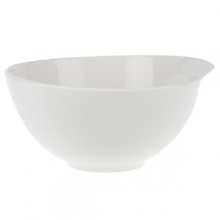 Flow is a true test of technology, and Villeroy & Boch proves yet again that it is masterful at it. Perhaps the most challenging of this collection is the conjoined Two-in-One dinner-salad conceptthe two sensual shapesseamlessly flowing together as a single unit. Its a bold concept and an option among the series, which also offers dinner and salad separately. Flat plates resemble the shape of a droplet; bowls also are organically inspired; cups have a distinctive personality with handles that flow from the rim intothe formation of a grip. Flow is a true test of technology, and Villeroy & Boch proves yet again that it is masterful at it. Perhaps the most challenging of this collection is the conjoined Two-in-One dinner-salad conceptthe two sensual shapesseamlessly flowing together as a single unit. Its a bold concept and an option among the series, which also offers dinner and salad separately. Flat plates resemble the shape of a droplet; bowls also are organically inspired; cups have a distinctive personality with handles that flow from the rim intothe formation of a grip.